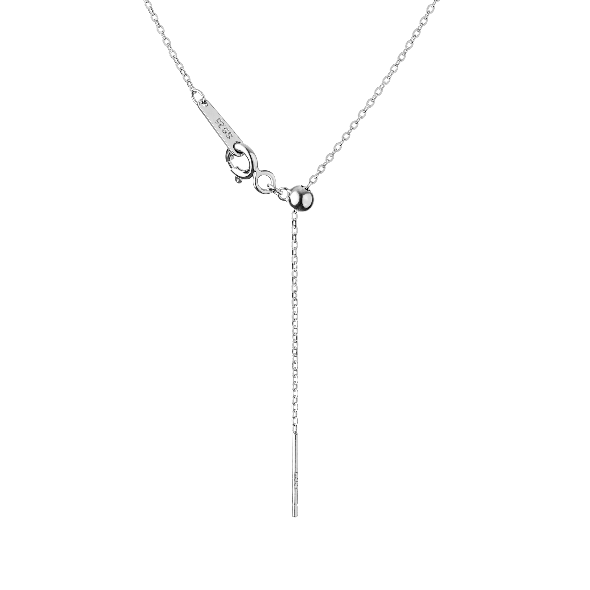Collar de plata de ley 925 rodiada con perla de agua dulce – Gaura Pearls - Imagen 4
