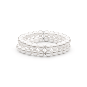 Pulsera de perlas de agua dulce con plata de ley 925 rodiada – Gaura Pearls