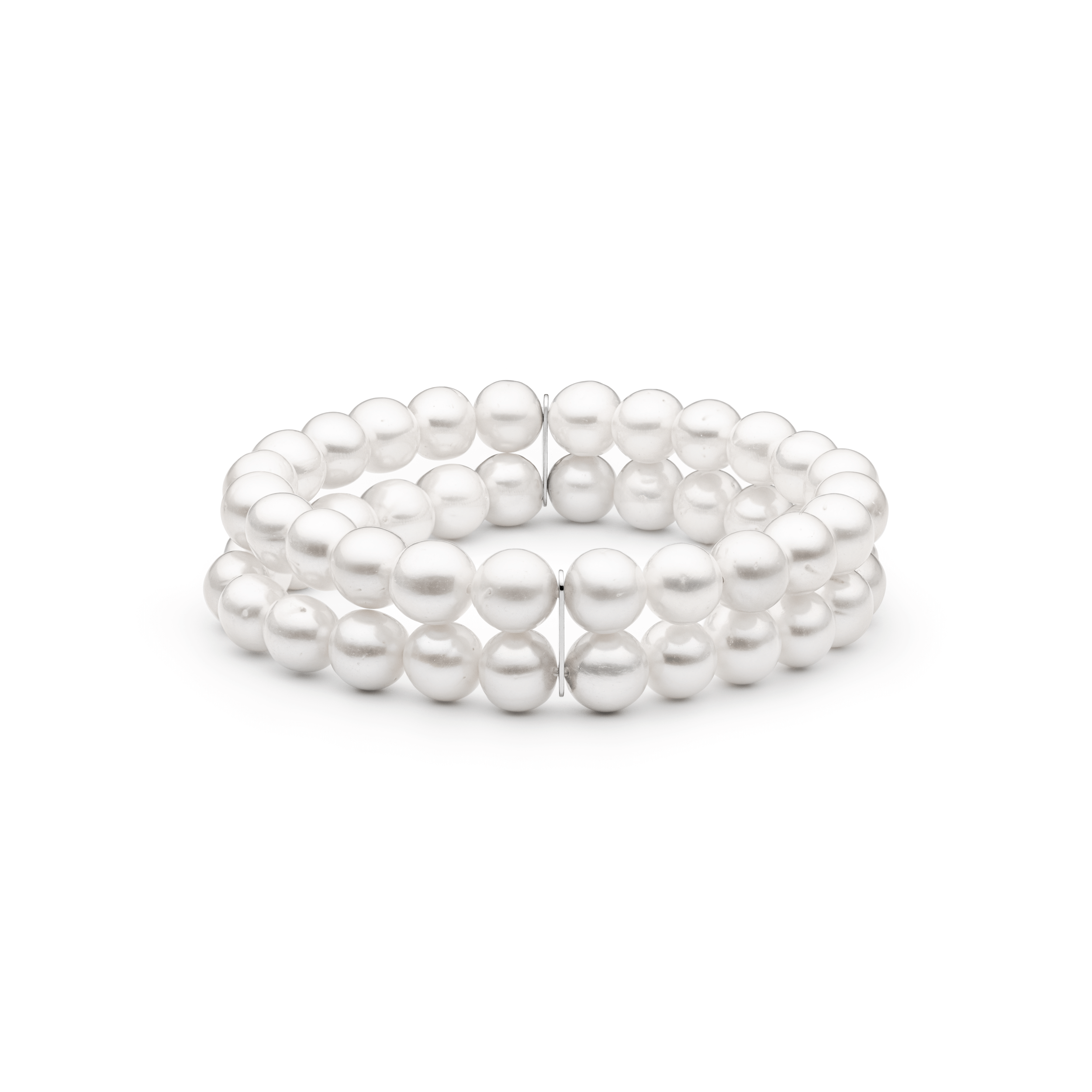 Pulsera de perlas de agua dulce con plata de ley 925 rodiada – Gaura Pearls