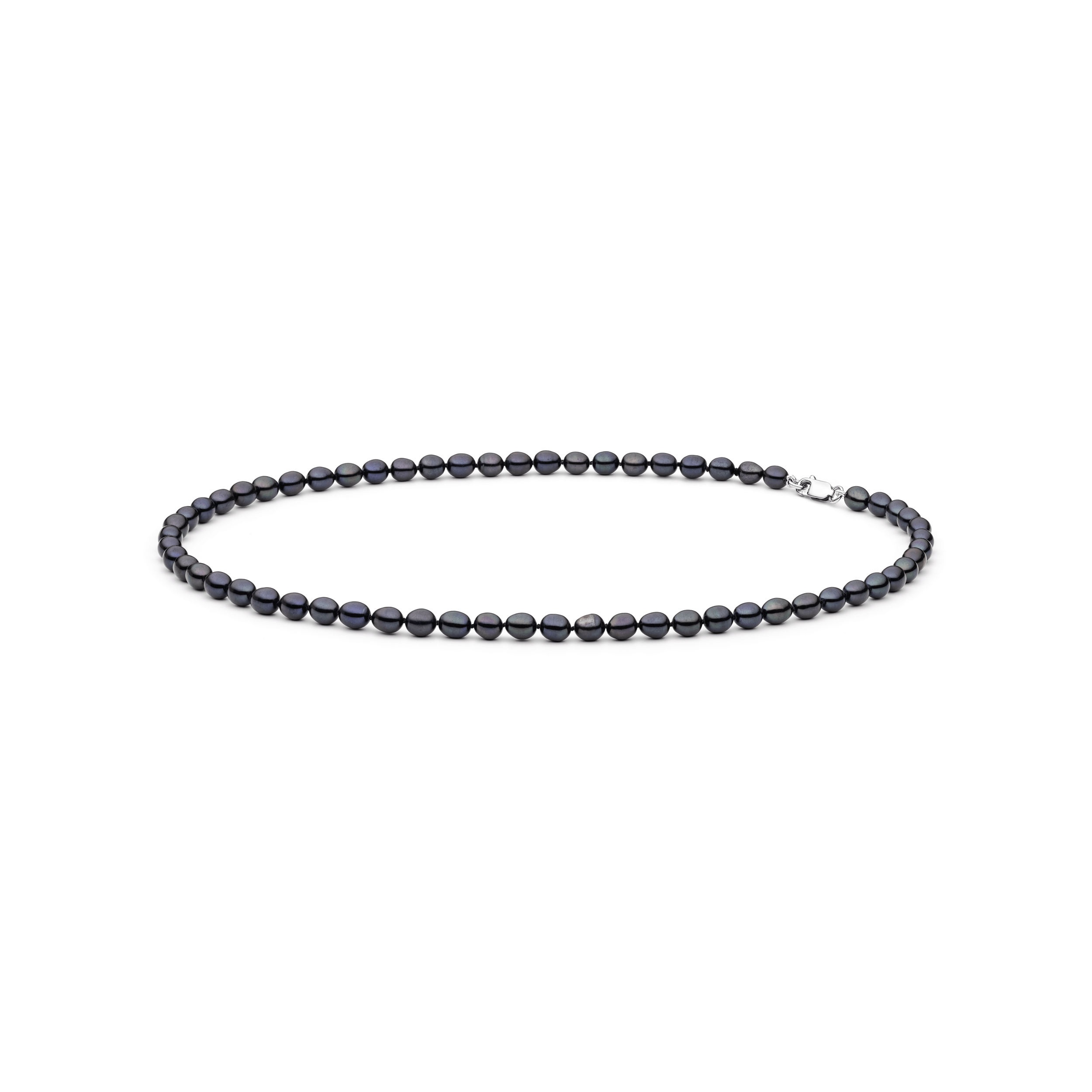 Collar de perlas de agua dulce con plata de ley 925 con baño de rodio - Gaura Pearls - Imagen 2